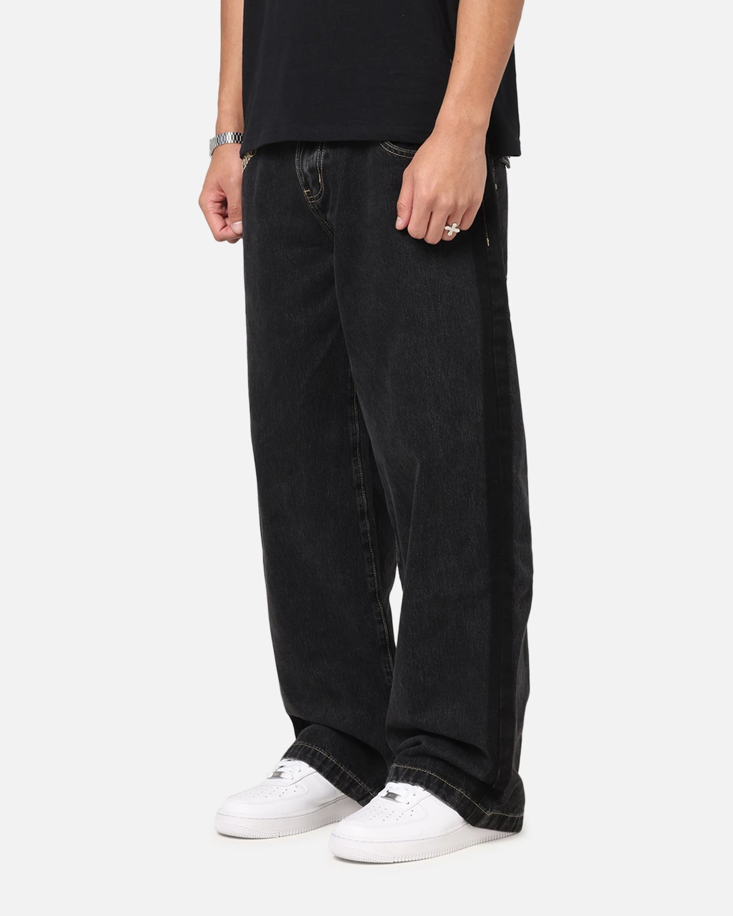 Saint Morta Amplus Rodeo Drive Recon Jeans Black Shadow 8 Saint Morta Amplus Rodeo Drive Recon Jeans Black Shadow - Image 6