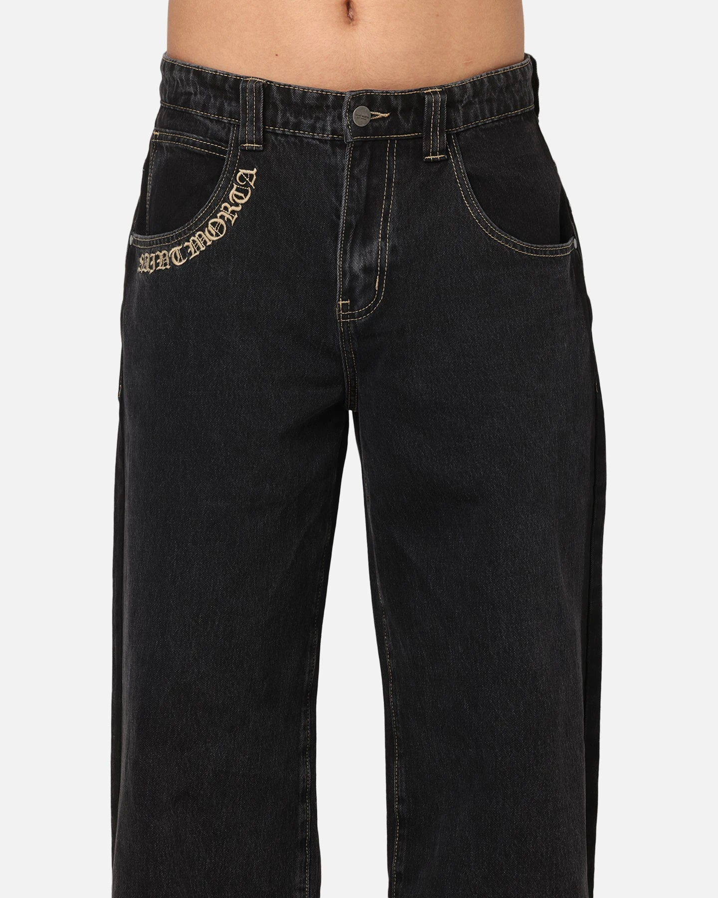 Saint Morta Amplus Rodeo Drive Recon Jeans Black Shadow 9 Saint Morta Amplus Rodeo Drive Recon Jeans Black Shadow - Image 7