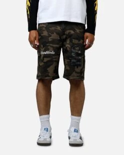 Saint Morta Kingdomcome Baggy Shorts Camo
