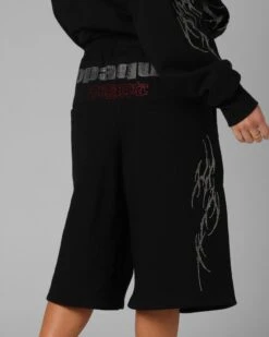 Loiter Opaque Sweat Shorts Black -Culture Kings 03013455 YB001 womens 0030