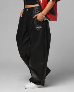 Loiter F-16 Balloon Jeans Black Wax -Culture Kings 03013458 YB312 womens 0060