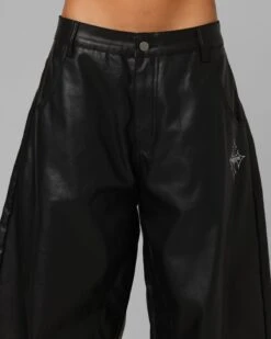 Loiter F-16 Balloon Jeans Black Wax -Culture Kings 03013458 YB312 womens 0070