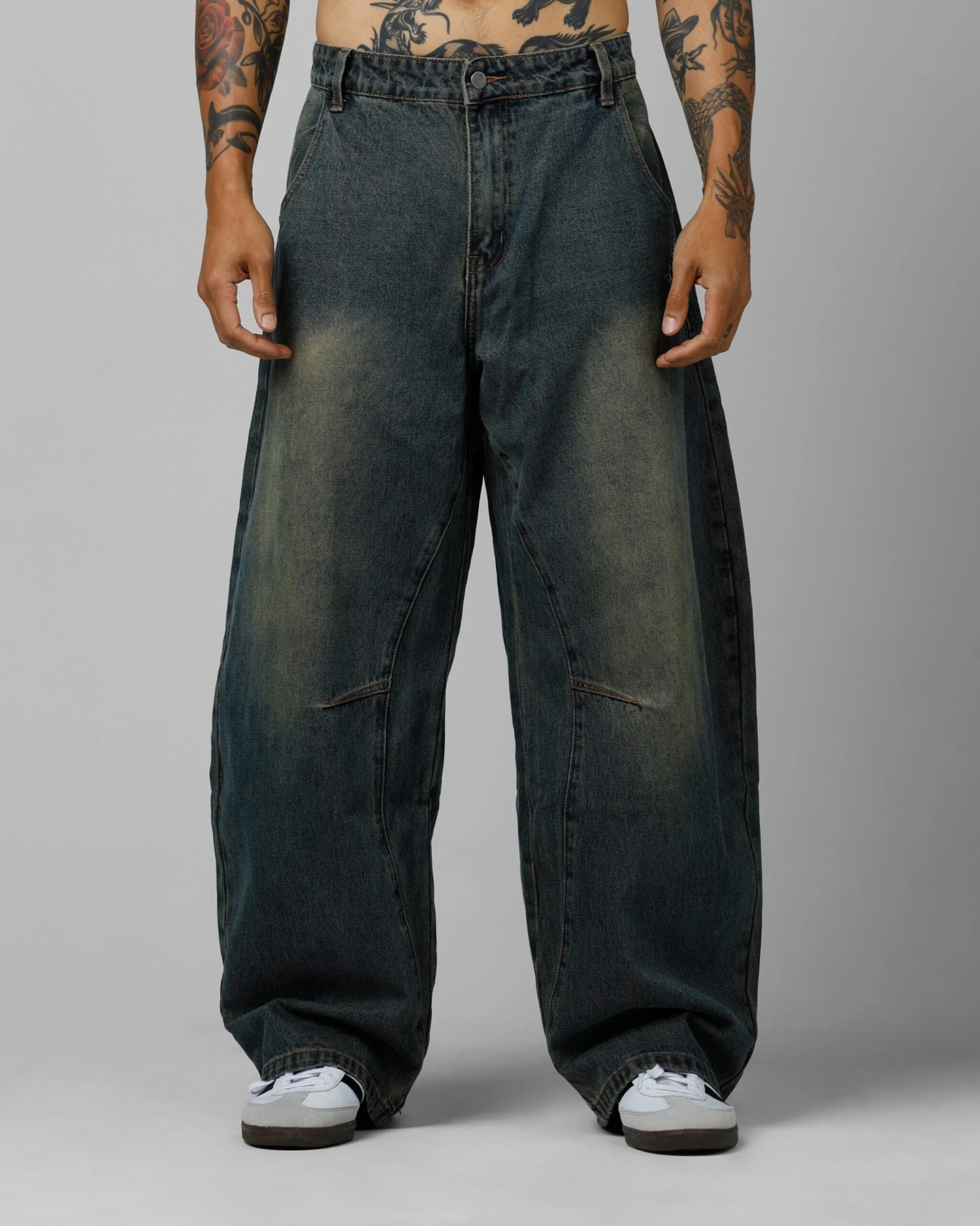 Loiter F-16 Balloon Jeans Dirty Blue 8 Loiter F-16 Balloon Jeans Dirty Blue - Image 6