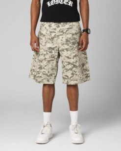 Loiter F-16 Denim Jorts Digi Camo