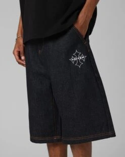 Loiter F-16 Denim Jorts Indigo -Culture Kings 03013459 YI001 mens 0030