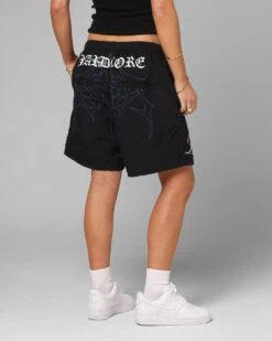 Loiter Hardcore Walk Shorts Black -Culture Kings 03013478 YB001 womens 0050