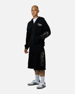 Saint Morta Kingdomcome Baggy Sweat Shorts Vintage Black -Culture Kings 03013482 YV013 mens 0020