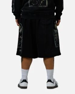 Saint Morta Kingdomcome Baggy Sweat Shorts Vintage Black -Culture Kings 03013482 YV013 mens 0050