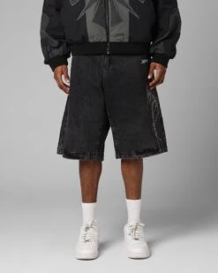 Loiter Goth Clique Jorts Black -Culture Kings 03013483 YB001 mens 0050