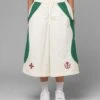 Loiter Club Classic Track Shorts White/Green