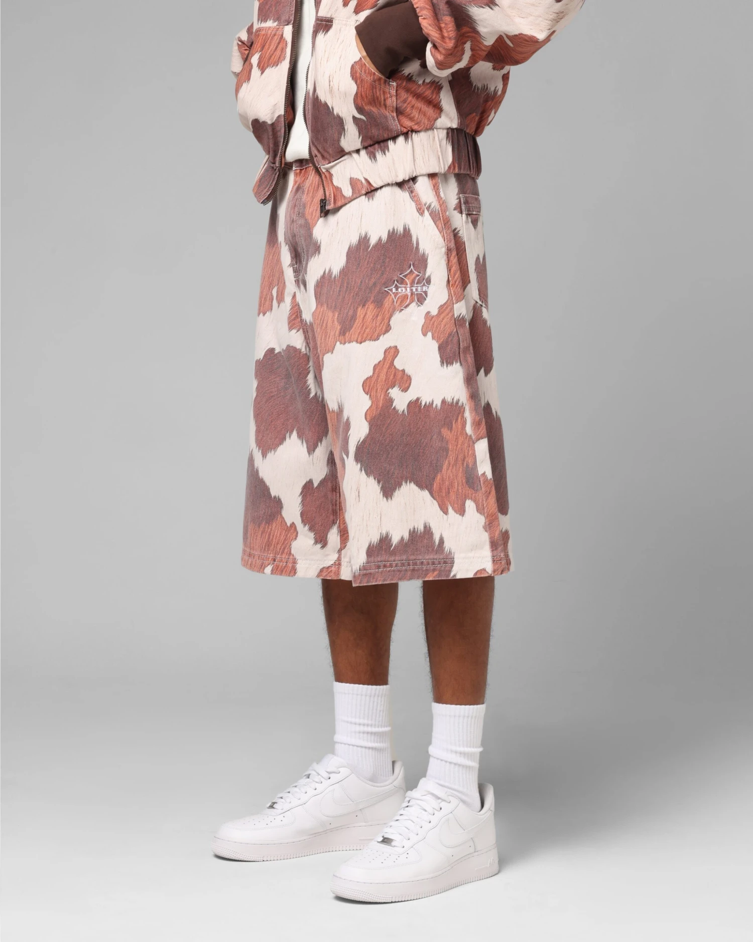 Loiter Hide Jorts Cowhide 4 Loiter Hide Jorts Cowhide - Image 2