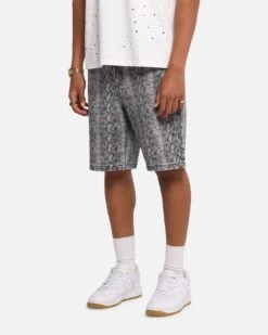 XXIII Snake Skin Jorts Black Snake Print 15 XXIII Snake Skin Jorts Black Snake Print -Culture Kings 03013503 YB927 mens 0060