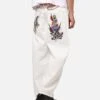 Ed Hardy Dragon Wide Leg Denim Jeans Off White 1 Ed Hardy Dragon Wide Leg Denim Jeans Off White -Culture Kings 03013555 YO007 mens 00010