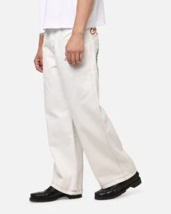 Ed Hardy Dragon Wide Leg Denim Jeans Off White -Culture Kings 03013555 YO007 mens 00060