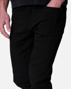 MNML Skinny Raw Jeans Rinsed Black 11 MNML Skinny Raw Jeans Rinsed Black -Culture Kings 03013591 YB370 mens 0050