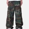 MNML Rave Distressed Cargo Pants Distressed Camo -Culture Kings 03013632 YC001 mens 0010