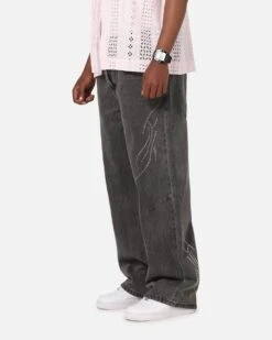 Saint Morta Amplus Sanctified Jeans Aged Grey 14 Saint Morta Amplus Sanctified Jeans Aged Grey -Culture Kings 03013643 YA262 mens 0050