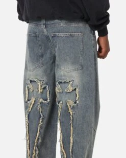 Saint Morta Amplus Crossfire Jeans Dirty Denim -Culture Kings 03013655 YE234 mens 0030