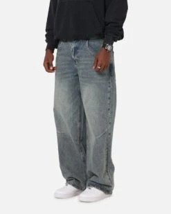 Saint Morta Amplus Crossfire Jeans Dirty Denim -Culture Kings 03013655 YE234 mens 0050