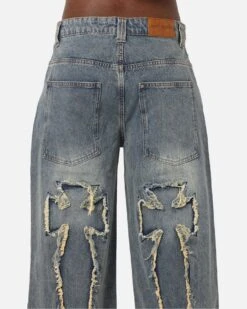 Saint Morta Amplus Crossfire Jeans Dirty Denim -Culture Kings 03013655 YE234 mens 0070