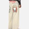 Ed Hardy Wide Leg Skull Jeans Sage -Culture Kings 03013706 YS227 mens 0010