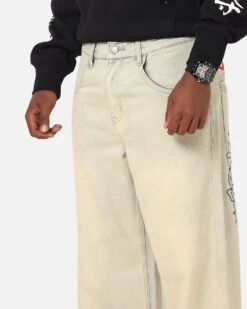 Ed Hardy Wide Leg Skull Jeans Sage -Culture Kings 03013706 YS227 mens 0040