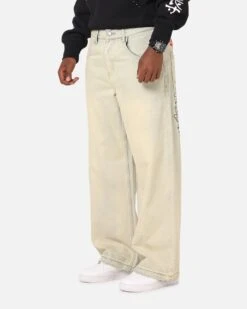 Ed Hardy Wide Leg Skull Jeans Sage -Culture Kings 03013706 YS227 mens 0050