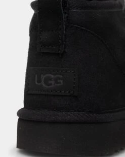 Ugg Boots Women's Classic Ultra Mini Boots Black -Culture Kings 05010697 YB001 default 0070