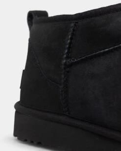 Ugg Boots Women's Classic Ultra Mini Boots Black -Culture Kings 05010697 YB001 default 0080