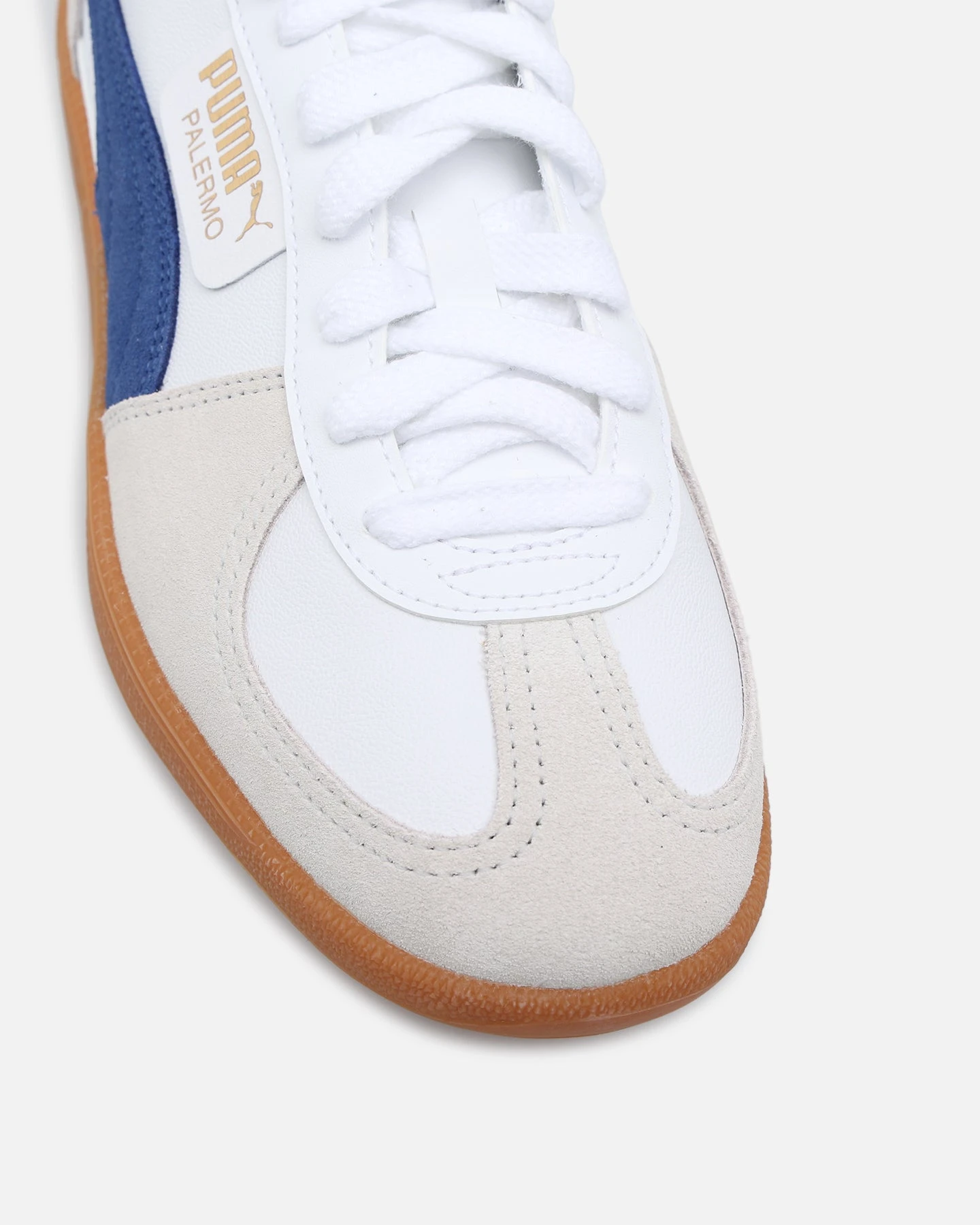 Puma Palermo Leather White/Blue 9 Puma Palermo Leather White/Blue - Image 7