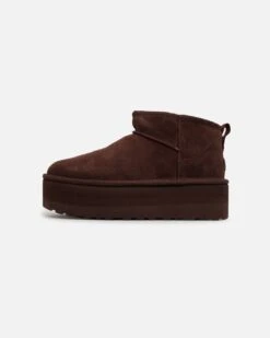 Ugg Boots Women's Ultra Mini Platform Dark Cedar