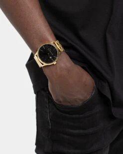 Carré Remy Watch Gold/Black -Culture Kings 06005392 YG201 mens 0015