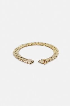 HOUSE OF AURIC 10MM CUBAN LINK 7" BRACELET 10K GOLD