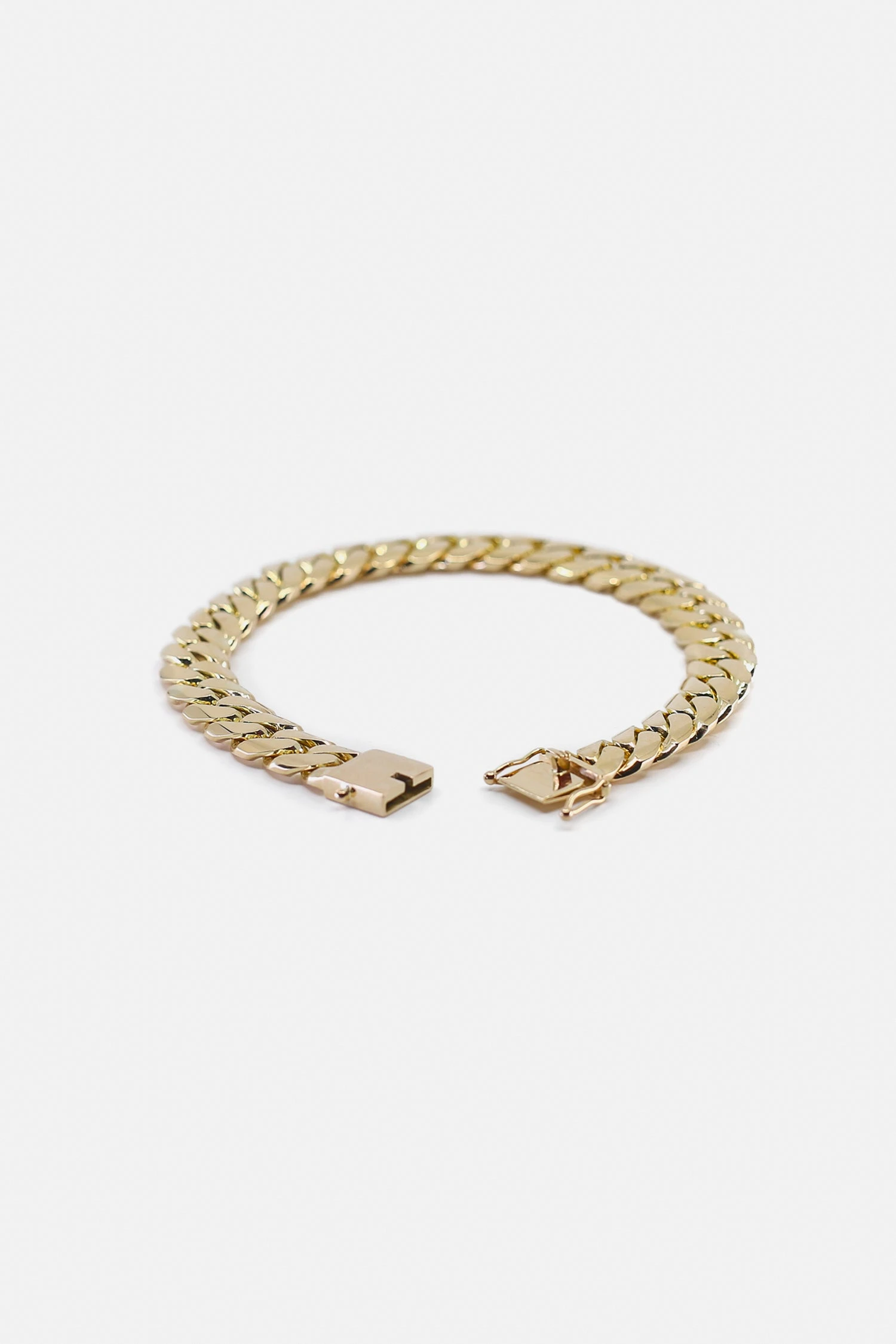 HOUSE OF AURIC 10MM CUBAN LINK 8" BRACELET 10K GOLD 3 HOUSE OF AURIC 10MM CUBAN LINK 8" BRACELET 10K GOLD