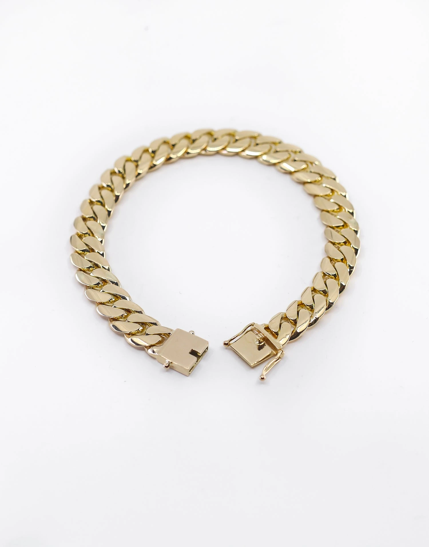House Of Auric Cuban Link 10mm 9" Bracelet 10k Gold 7 House Of Auric Cuban Link 10mm 9" Bracelet 10k Gold - Image 5