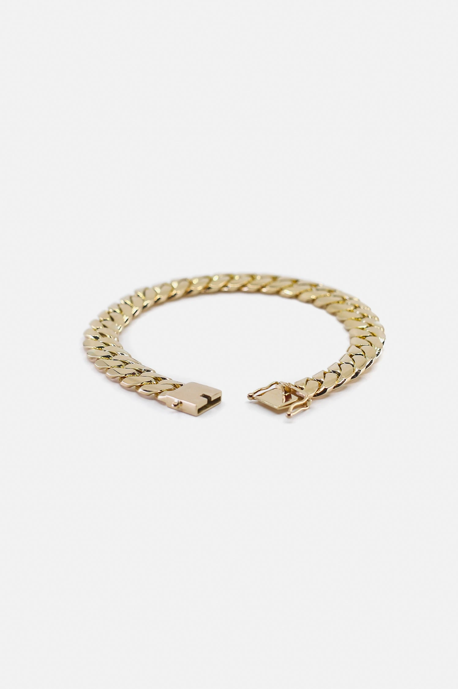 HOUSE OF AURIC 12MM CUBAN LINK 8" BRACELET 10K GOLD 3 HOUSE OF AURIC 12MM CUBAN LINK 8" BRACELET 10K GOLD