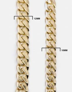 HOUSE OF AURIC 12MM CUBAN LINK 8" BRACELET 10K GOLD 18 HOUSE OF AURIC 12MM CUBAN LINK 8" BRACELET 10K GOLD -Culture Kings 06005483 YG914 normal 015
