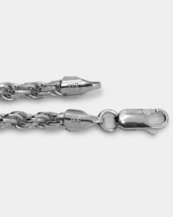 House Of Auric Rope 4mm Chain Sterling Silver -Culture Kings 06006299 YS596 default 00030