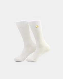Champion C Logo Crew Socks 3 Pack White/Black/Red -Culture Kings 06008218 YP186 default 00060
