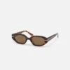 Nuqe Zarah Sunglasses Clear Tort/Brown