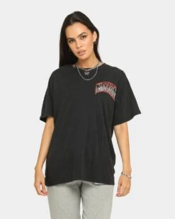 WILLIE NELSON 1993 Eagle Short Sleeve Vintage T-Shirt Washed Black -Culture Kings 08000476 YW607 womens 0080