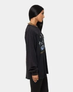 Nirvana Unplugged Long Sleeve T-Shirt Black Wash -Culture Kings 08000705 YB295 womens 0050