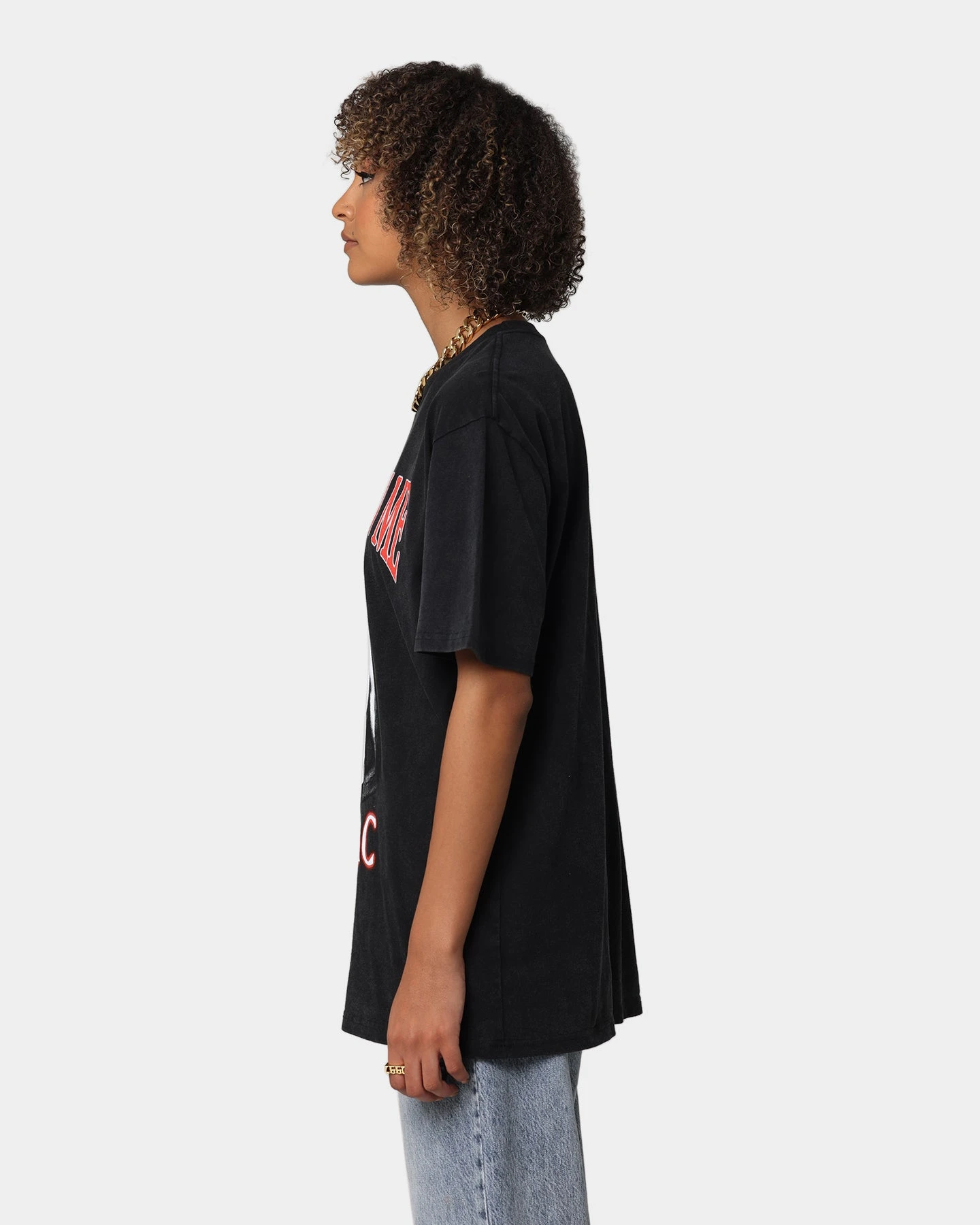 Tupac All Eyez On Me Vintage T-Shirt Washed Black 9 Tupac All Eyez On Me Vintage T-Shirt Washed Black - Image 7