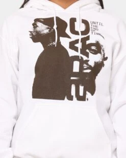 Tupac Uteot Tracklist Hoodie White -Culture Kings 08000740 YW100 womens 0030