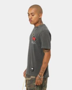 Wu Wear Merch Logo Vintage T-Shirt Pepper -Culture Kings 08000753 YP126 mens 0060