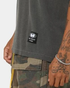 Wu Wear Merch Logo Vintage T-Shirt Pepper -Culture Kings 08000753 YP126 mens 0090