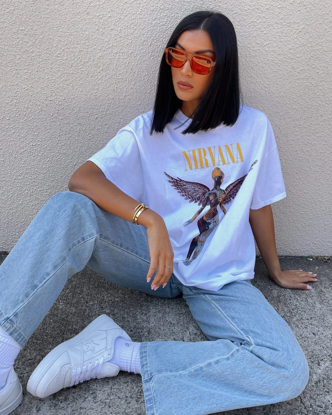 Nirvana In Utero Vintage T-Shirt White 3 Nirvana In Utero Vintage T-Shirt White