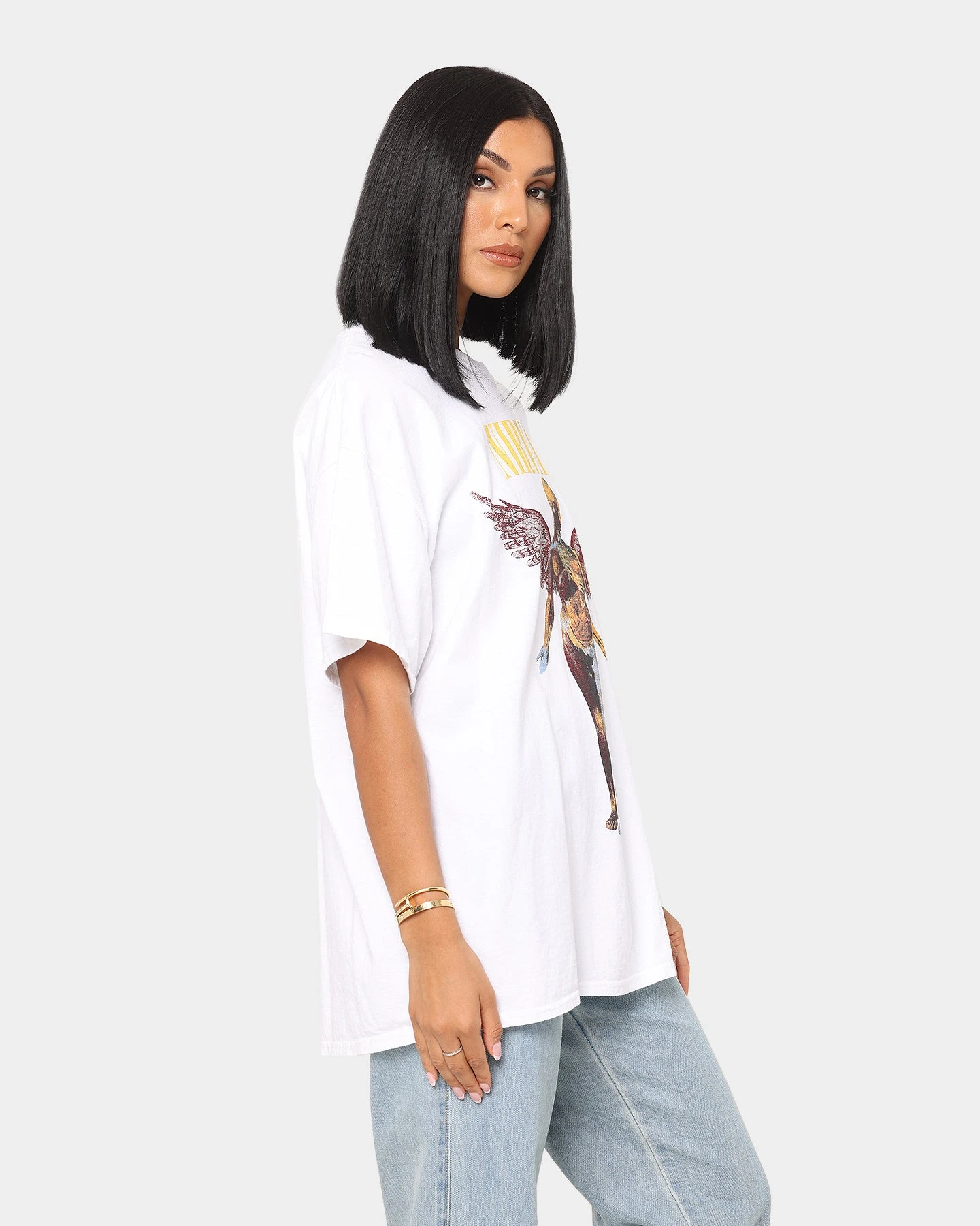 Nirvana In Utero Vintage T-Shirt White 8 Nirvana In Utero Vintage T-Shirt White - Image 6