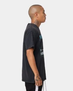 Nirvana Live At Redding Vintage T-Shirt Black Wash -Culture Kings 08000781 YB295 mens 0050