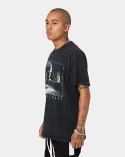 Nirvana Live At Redding Vintage T-Shirt Black Wash -Culture Kings 08000781 YB295 mens 0060